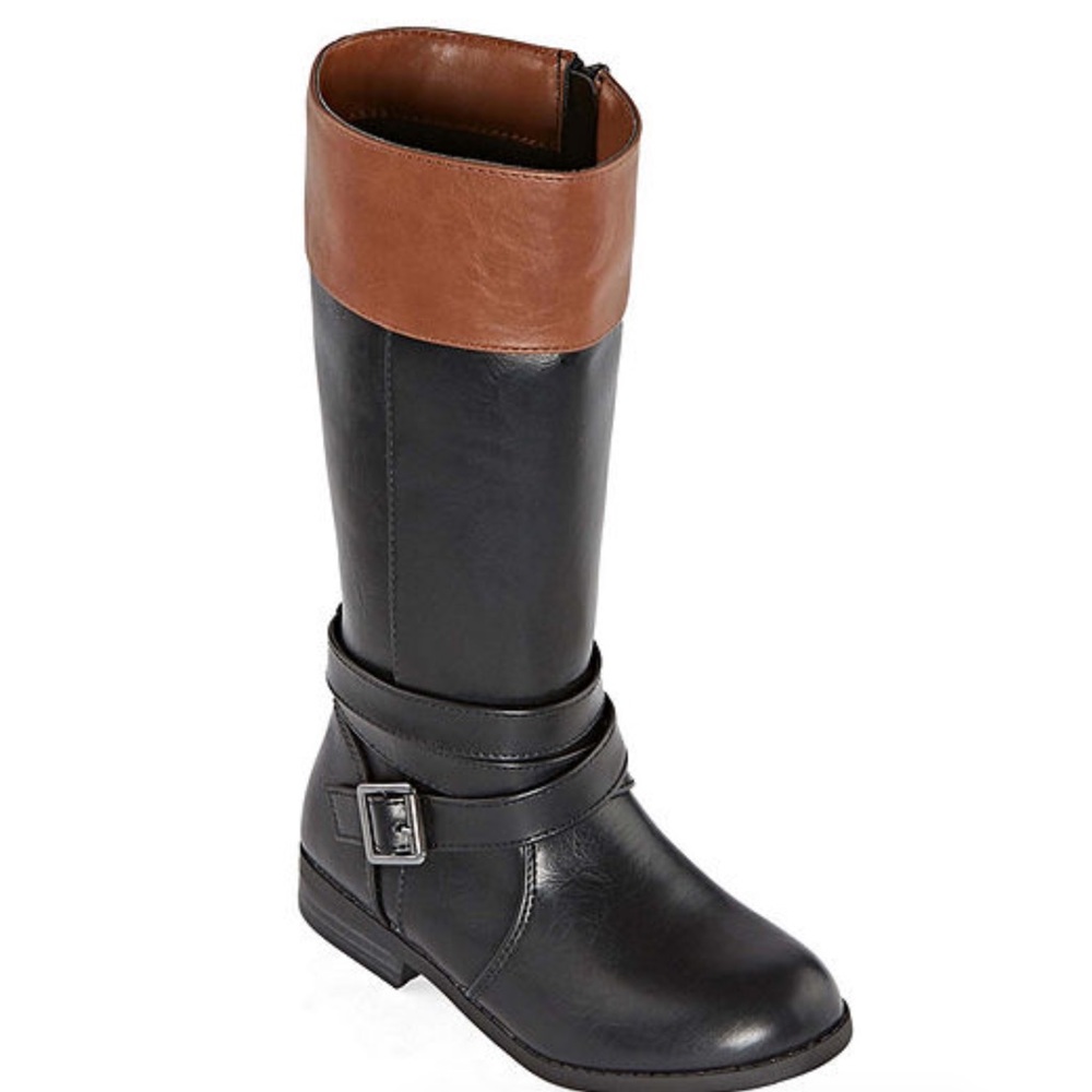 Arizona Girls Vienna Riding Block Heel Boots, 11 - Picture 1 of 5